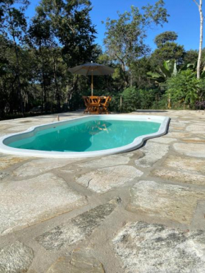 Chalé com Piscina aquecida em Pirenópolis